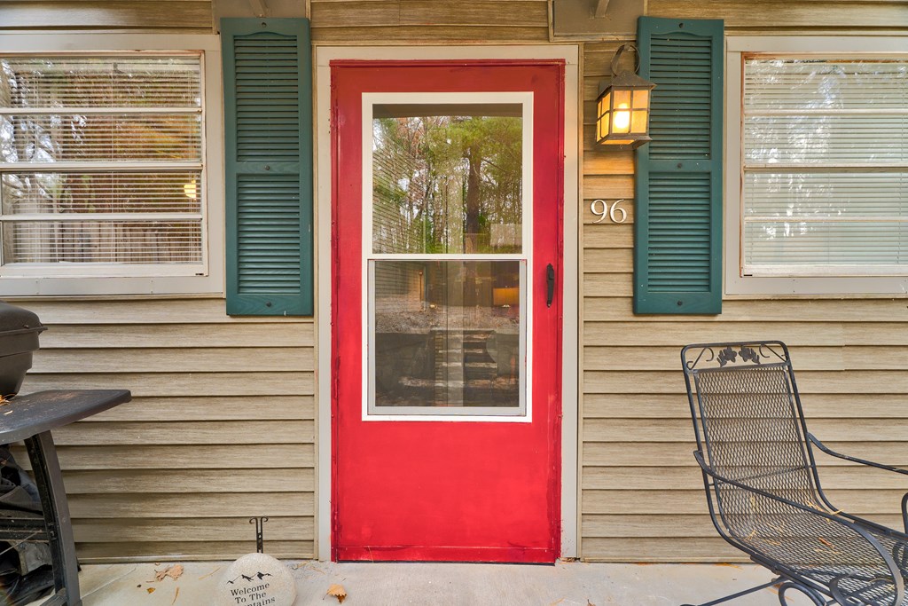 96 Clubhouse Court Ellijay, GA 30536 - Photo 23 of 56 a view of a door of a house with a door