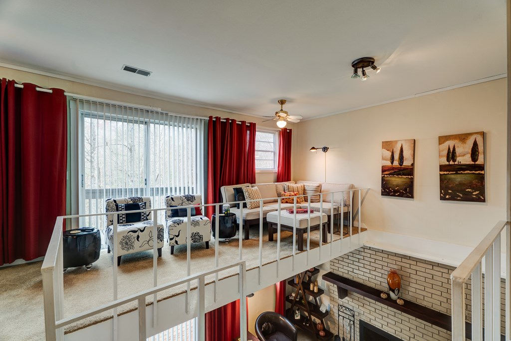 96 Clubhouse Court Ellijay, GA 30536 - Photo 41 of 56 a view of a dining room with furniture window and outside view