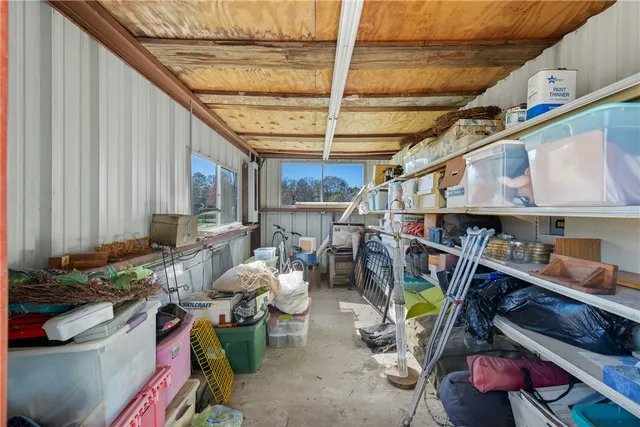 an aerial view of residential house and outdoor space