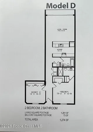$2,600 | 1825 Riverside Drive, Unit 204, Titusville, FL 32780