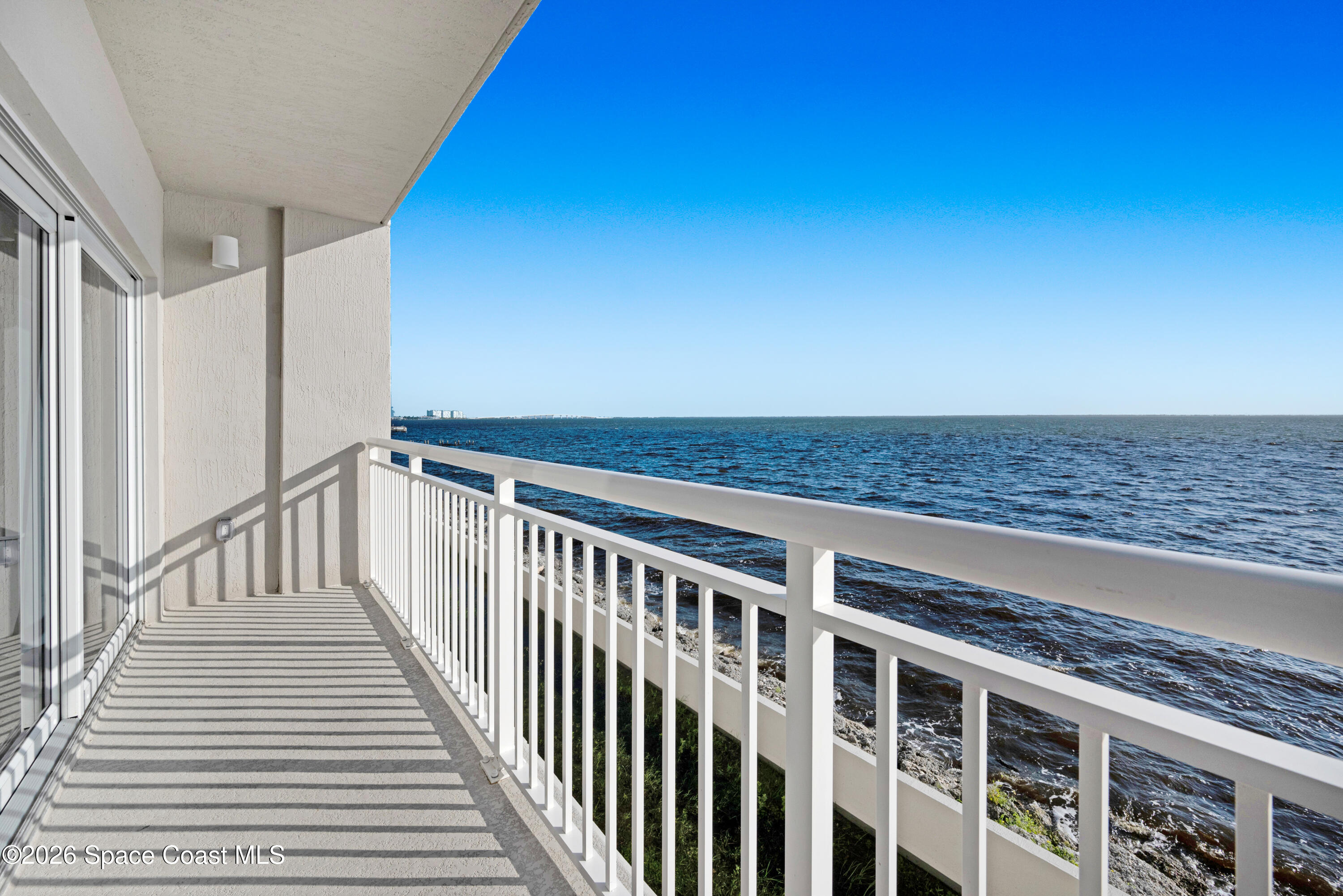 1825 Riverside Drive, Unit 204 Titusville, FL 32780 - Photo 9 of 29 a view of a balcony