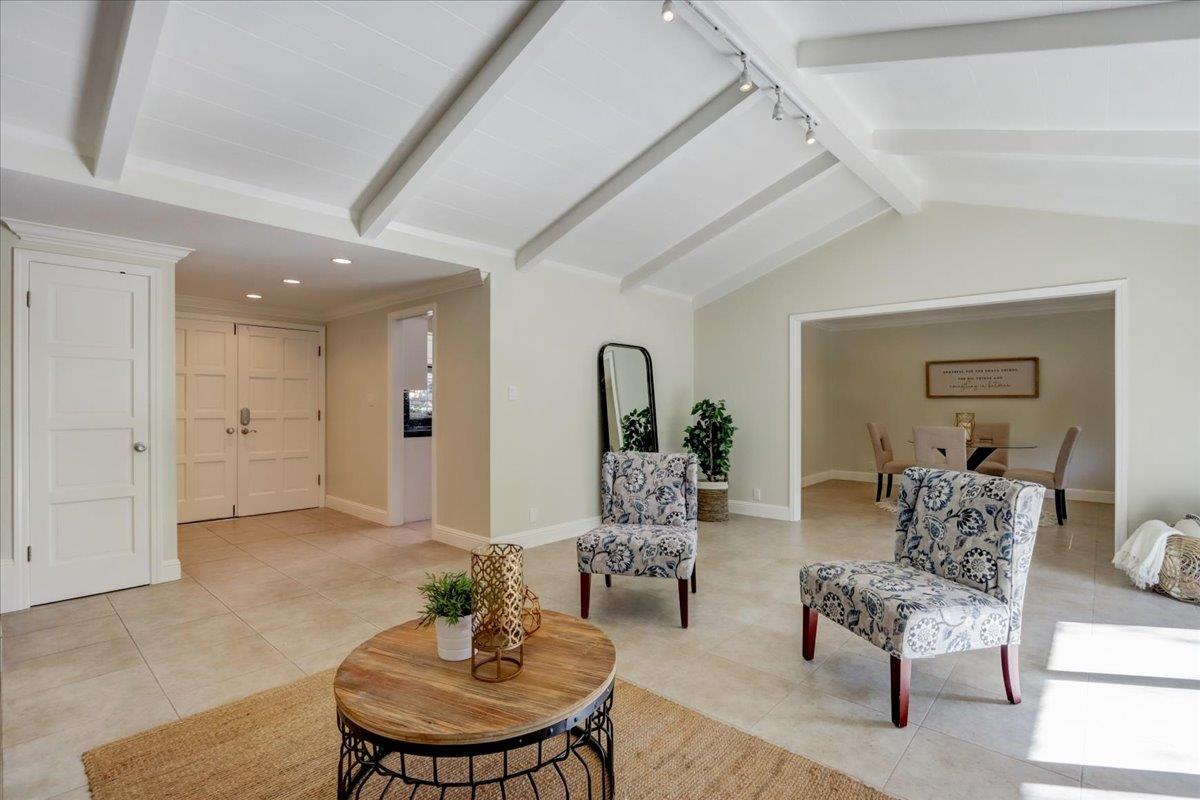 1276 Echo Valley Drive San Jose, CA 95120 - Photo 11 of 54 a living room with furniture and a mirror