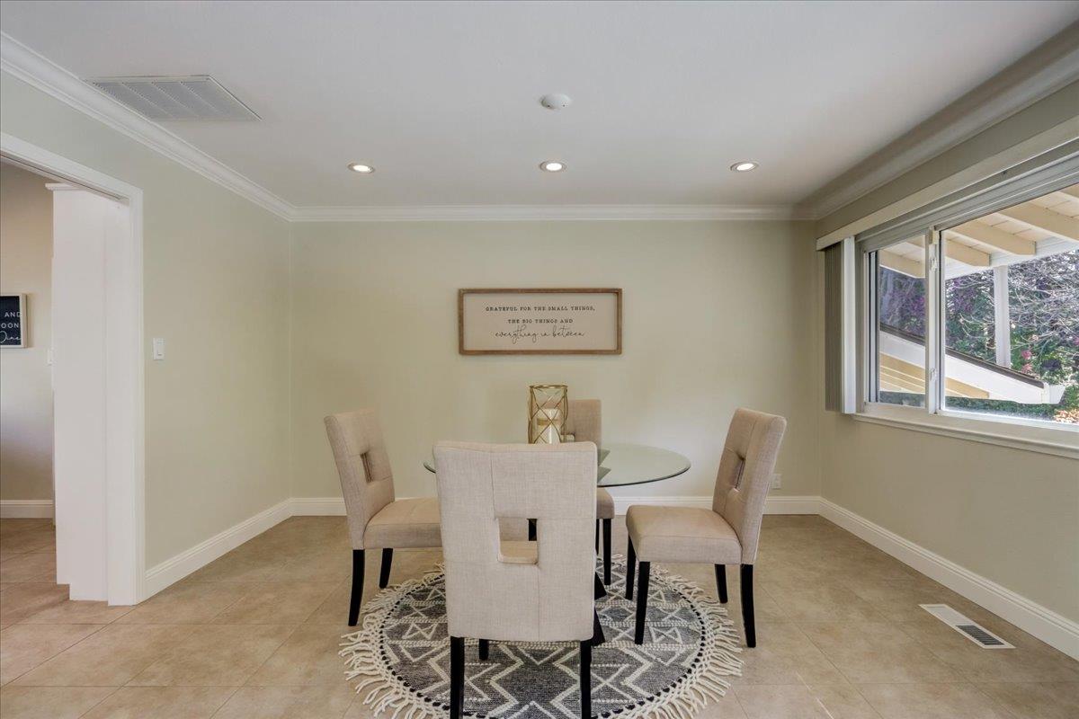 1276 Echo Valley Drive San Jose, CA 95120 - Photo 12 of 54 a view of a dining room with furniture and window