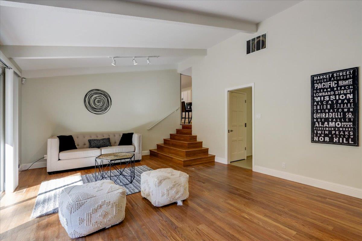 1276 Echo Valley Drive San Jose, CA 95120 - Photo 25 of 54 a view of workspace with furniture and wooden floor