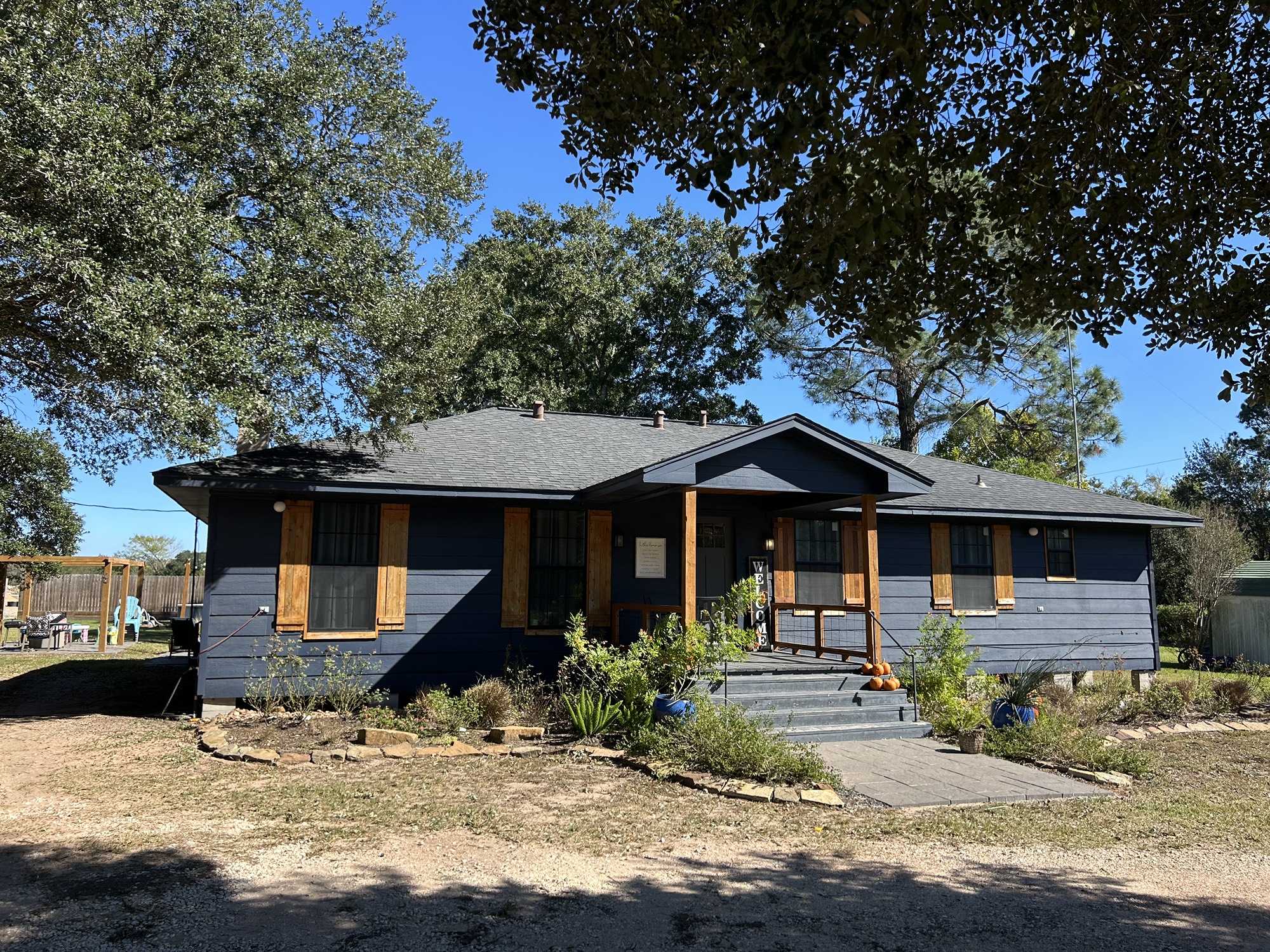 29922 Hegar Road Hockley, TX 77447 - Photo 4 of 19 a front view of a house with garden