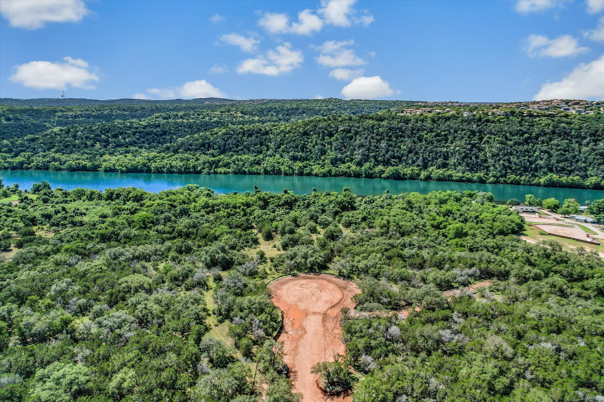 900 North Quinlan Park Road Austin, TX 78732 - Photo 3 of 10 a view of a yard and a lake view