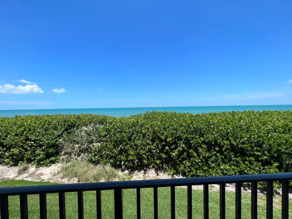 a view of a green yard