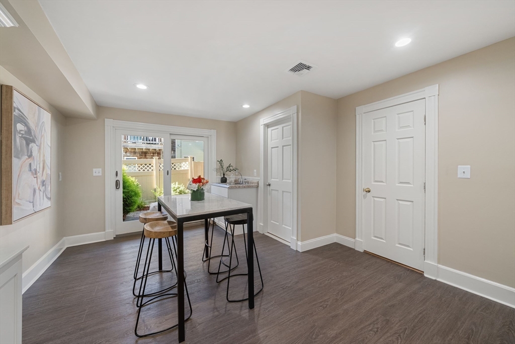 11 Wall Street Boston, MA 02129 - Photo 19 of 33 a view of a dining room with furniture window and wooden floor
