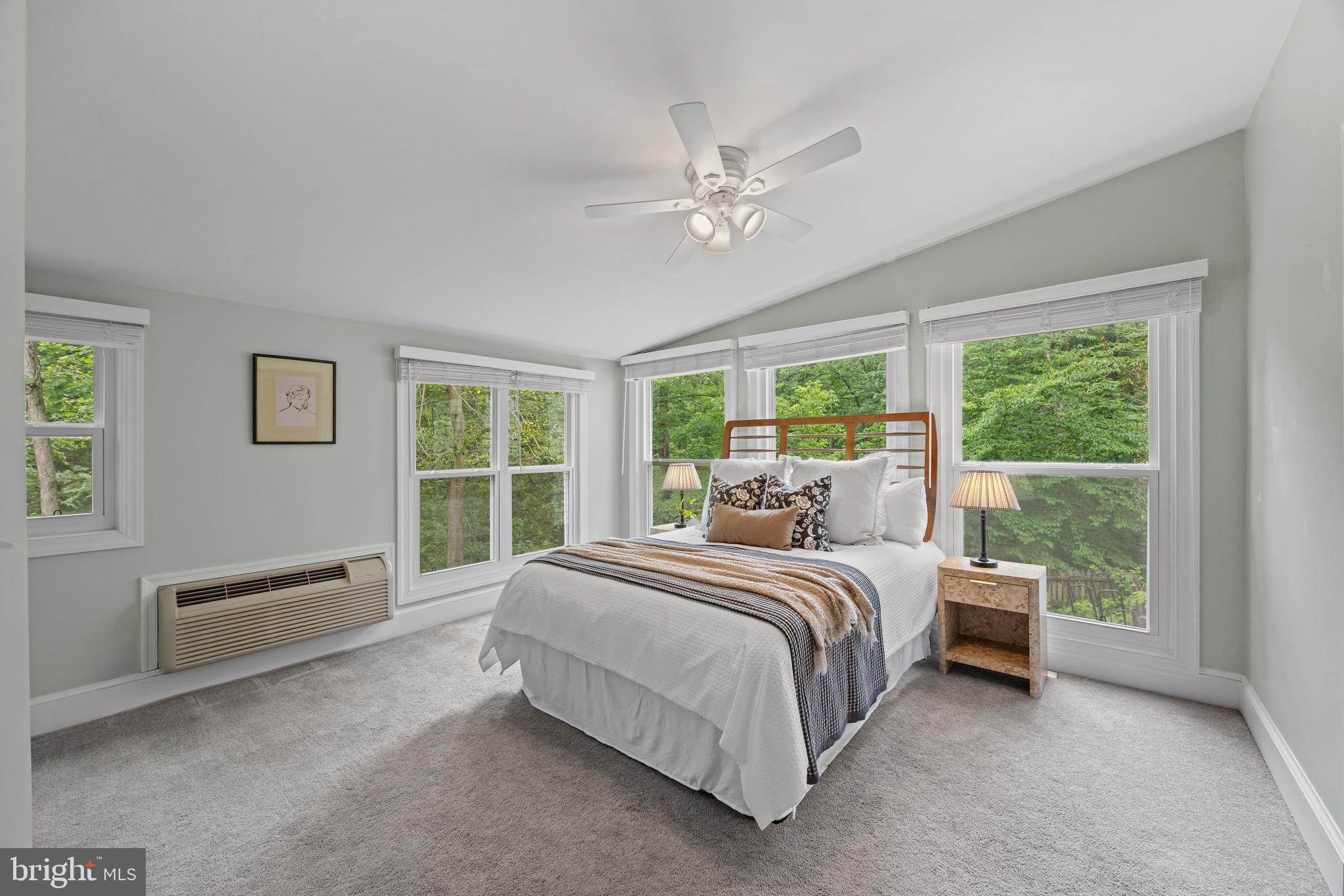 3484 Olympia Road Davidsonville, MD 21035 - Photo 21 of 50 a bedroom with a bed and a large window