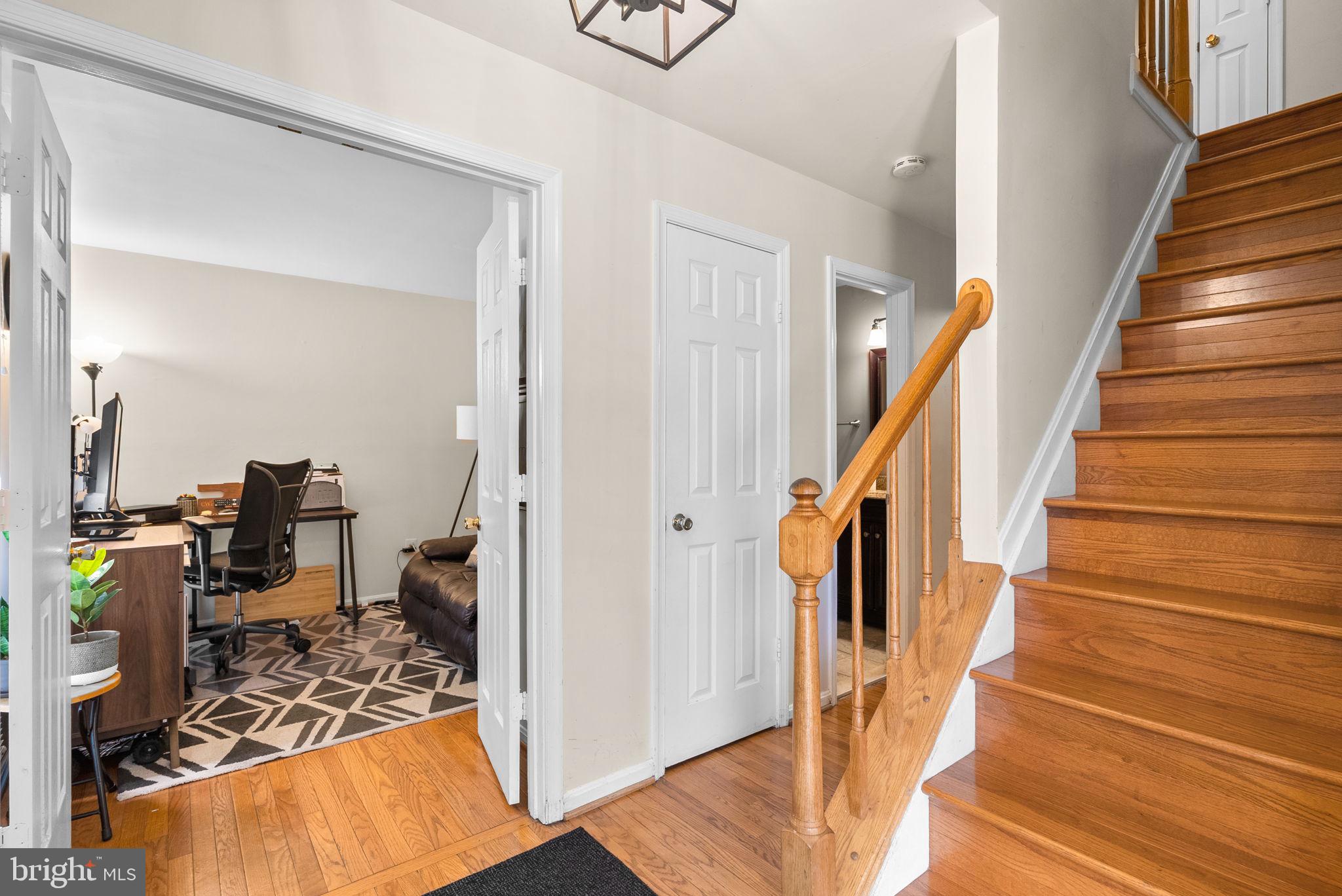 2914 Hatboro Place Upper Marlboro, MD 20772 - Photo 19 of 42 a view of entryway and hall with wooden floor