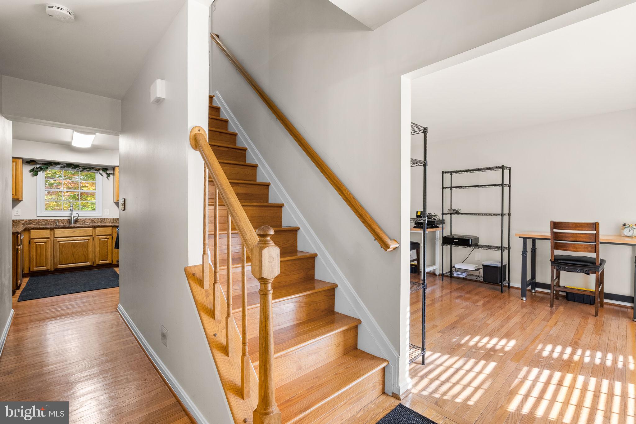 2914 Hatboro Place Upper Marlboro, MD 20772 - Photo 4 of 42 a view of entryway and hall with wooden floor