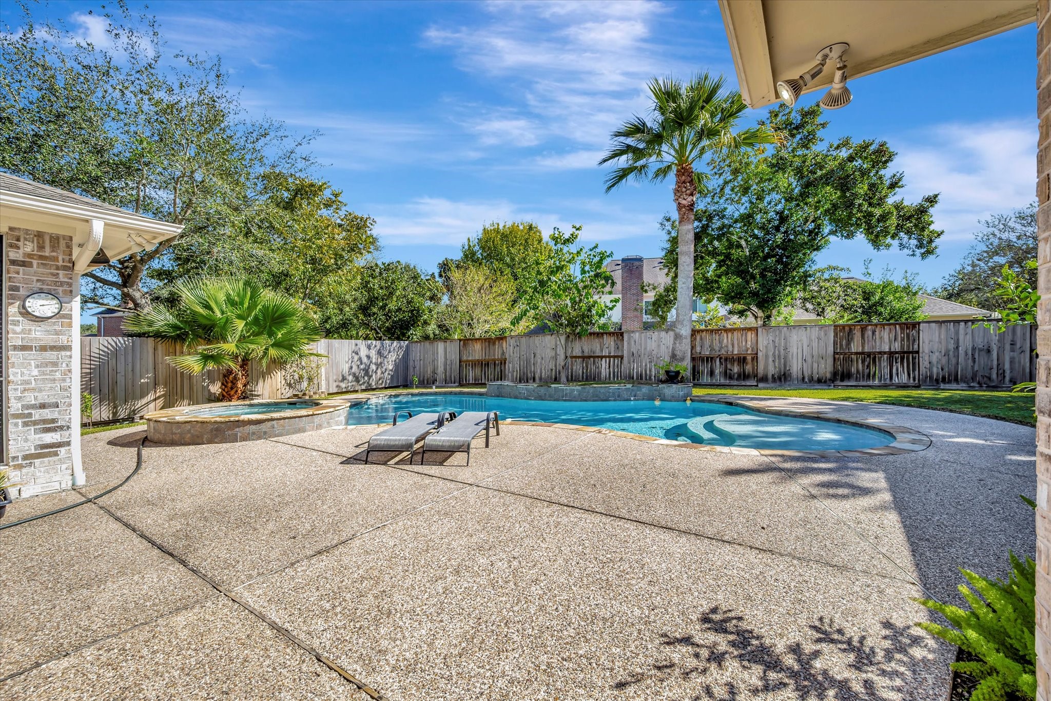 14934 Wilderness Cliff Court Houston, TX 77062 - Photo 4 of 50 a view of a yard with a slide