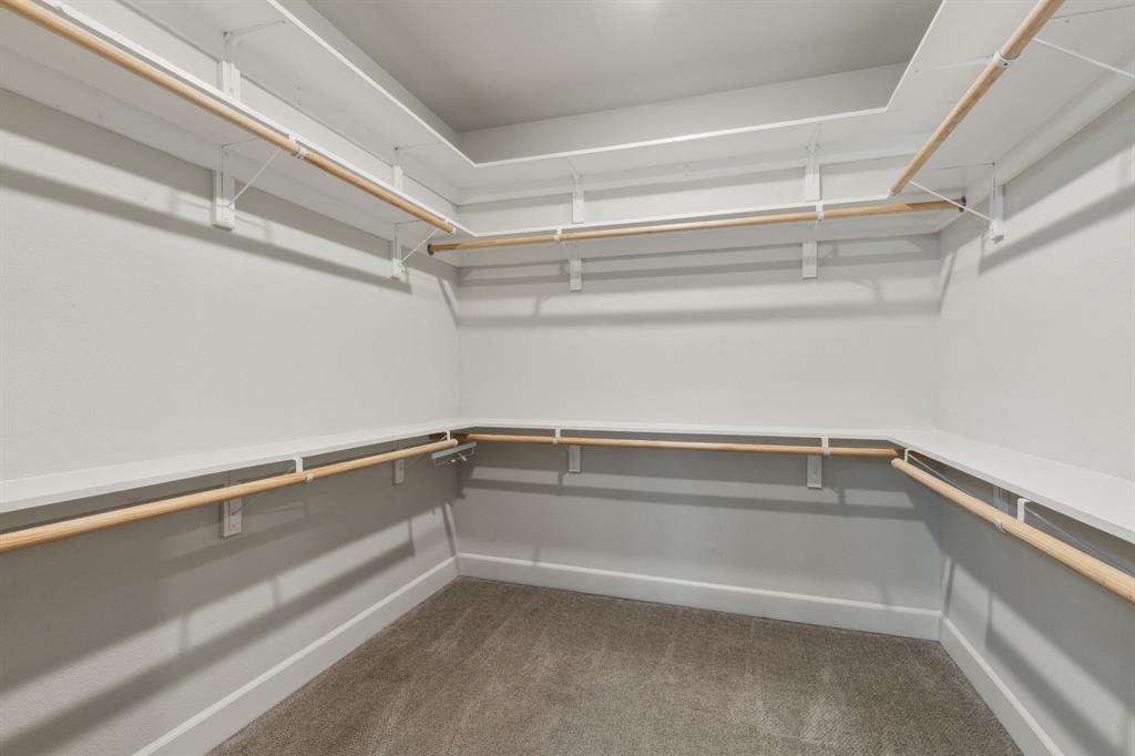 2417 Robin Way Northlake, TX 76247 - Photo 15 of 27 a view of an empty walk in closet
