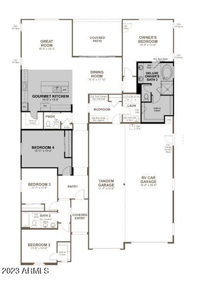 17624 West Red Fox Road Surprise, AZ 85387 - Photo 3 of 3 Floorplan_Deacon