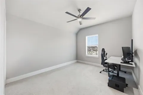 a workspace with a window