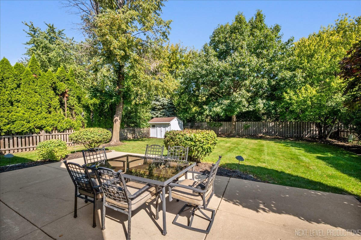 1244 Churchill Road Bartlett, IL 60103 - Photo 29 of 33 a view of yard with patio and yard