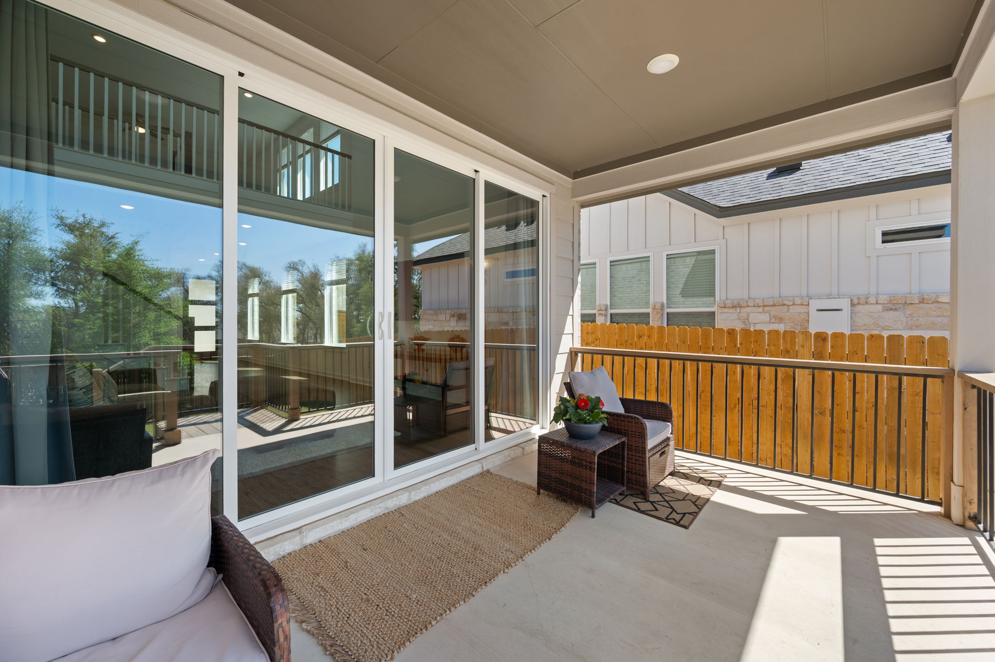 256 Comfort Maple Lane Dripping Springs, TX 78620 - Photo 27 of 39 Welcome to your spacious outdoor living area!