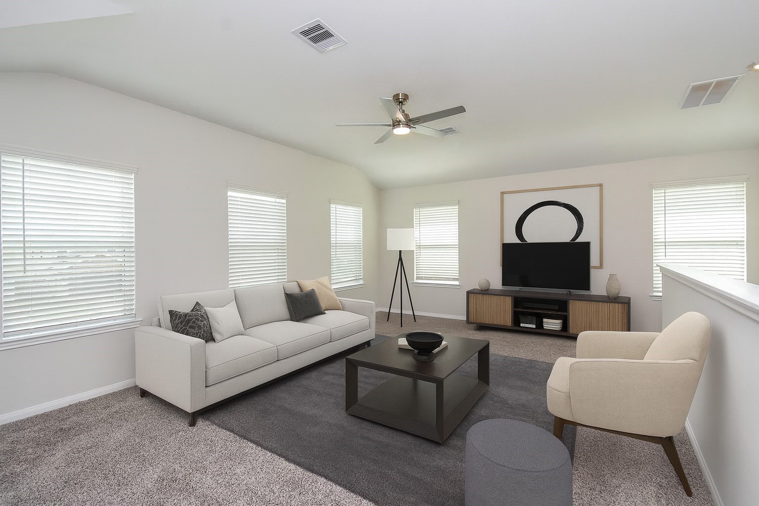 7230 Toluca Drive Rosharon, TX 77583 - Photo 14 of 27 a living room with furniture or couch and a window