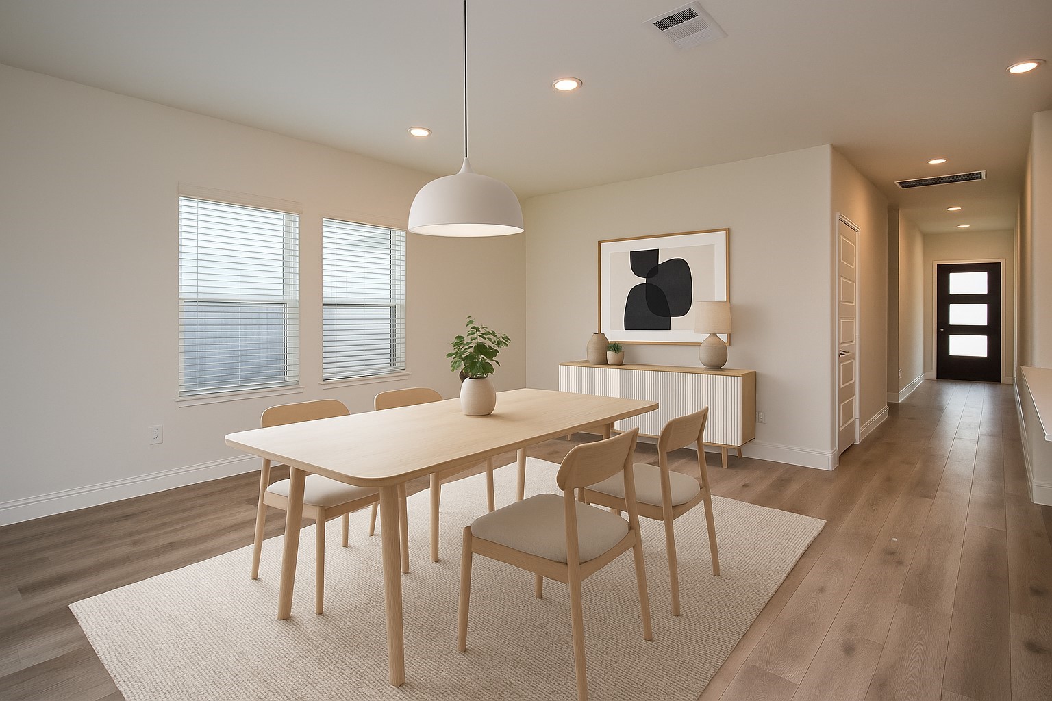 7230 Toluca Drive Rosharon, TX 77583 - Photo 2 of 27 a dining room with furniture and wooden floor