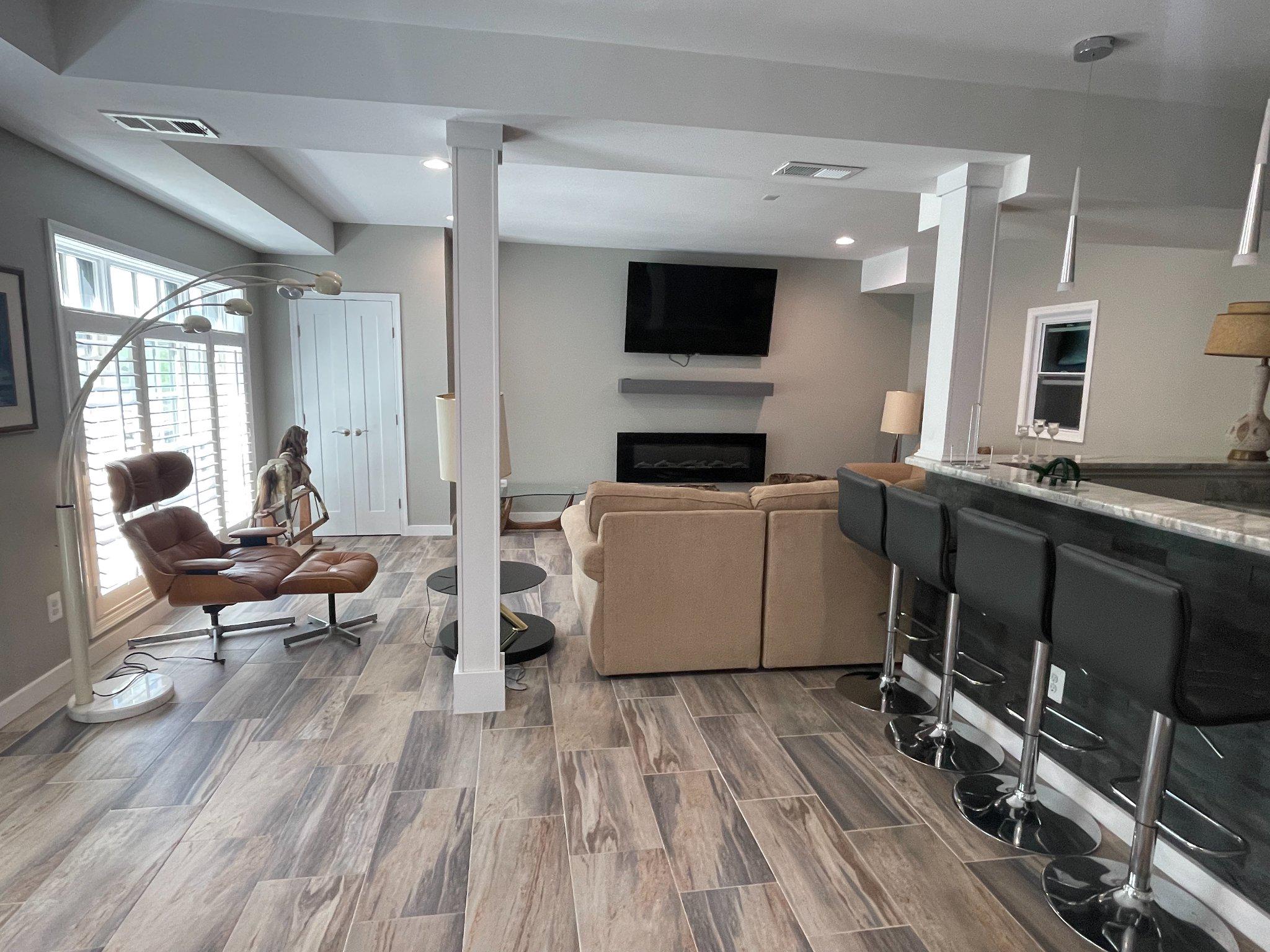 7747 Riverside Farm Road Marshall, VA 20115 - Photo 28 of 69 Modern open space with cozy vibes in lower level