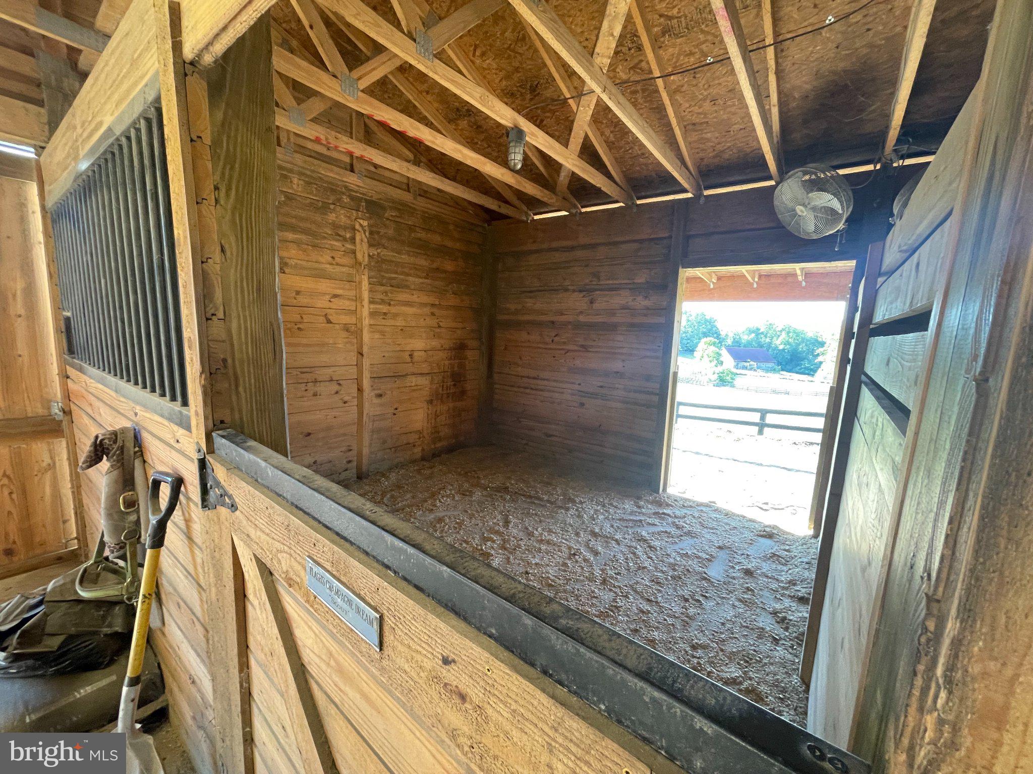 7747 Riverside Farm Road Marshall, VA 20115 - Photo 44 of 69 Spacious horse stable with natural light.