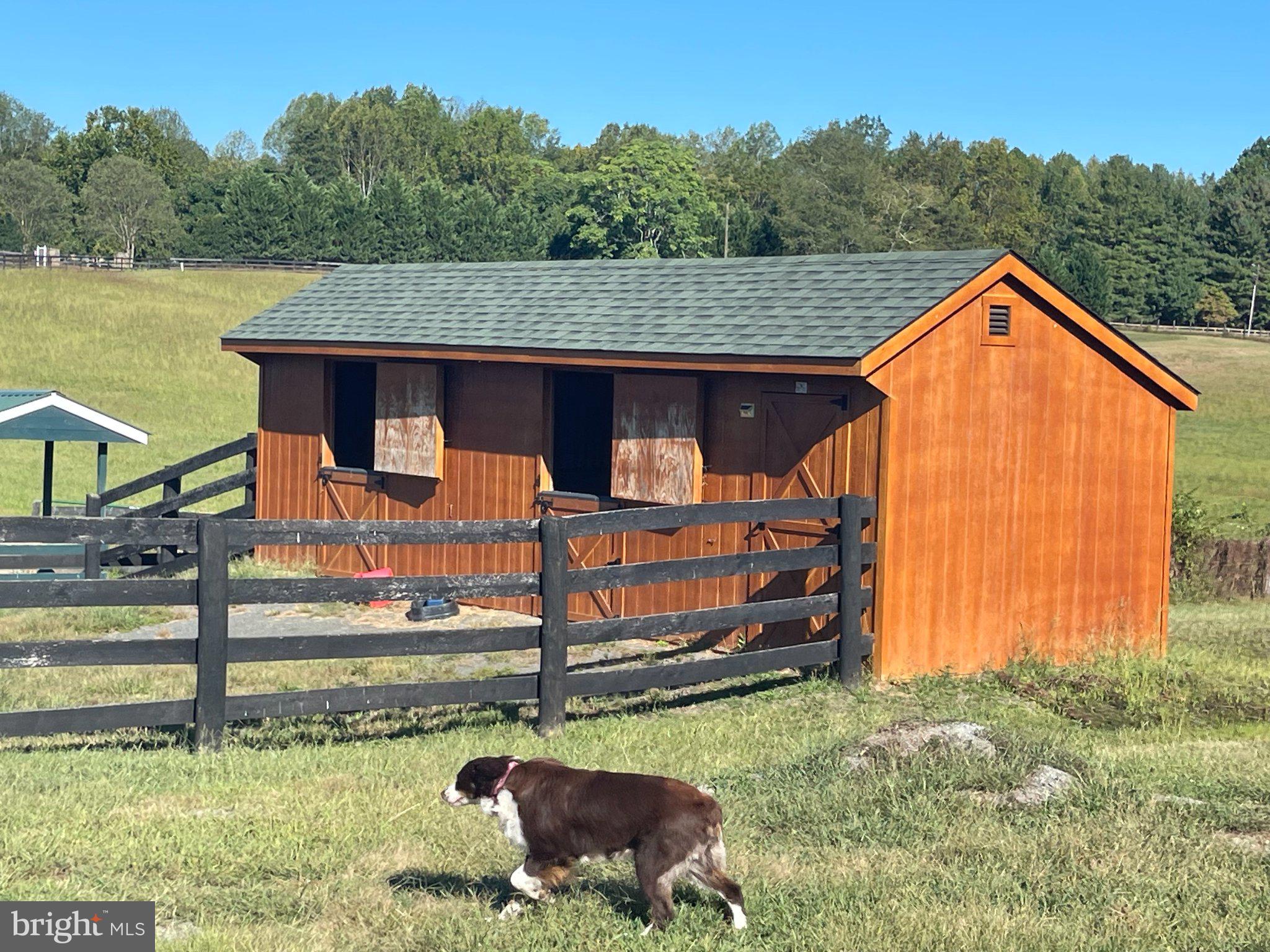 7747 Riverside Farm Road Marshall, VA 20115 - Photo 59 of 69 Charming barn with scenic backdrop.