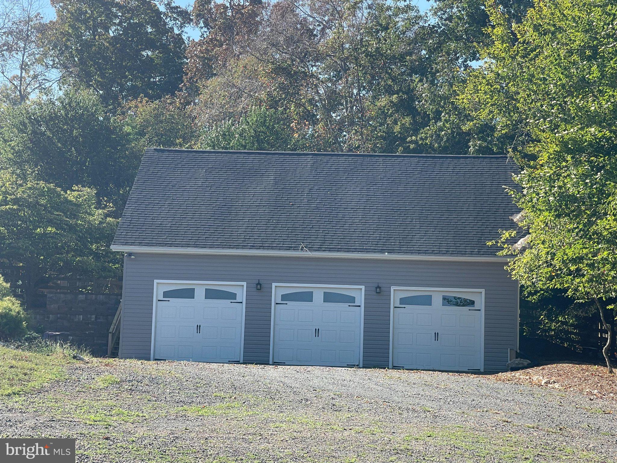 7747 Riverside Farm Road Marshall, VA 20115 - Photo 62 of 69 Charming garage nestled in nature.
