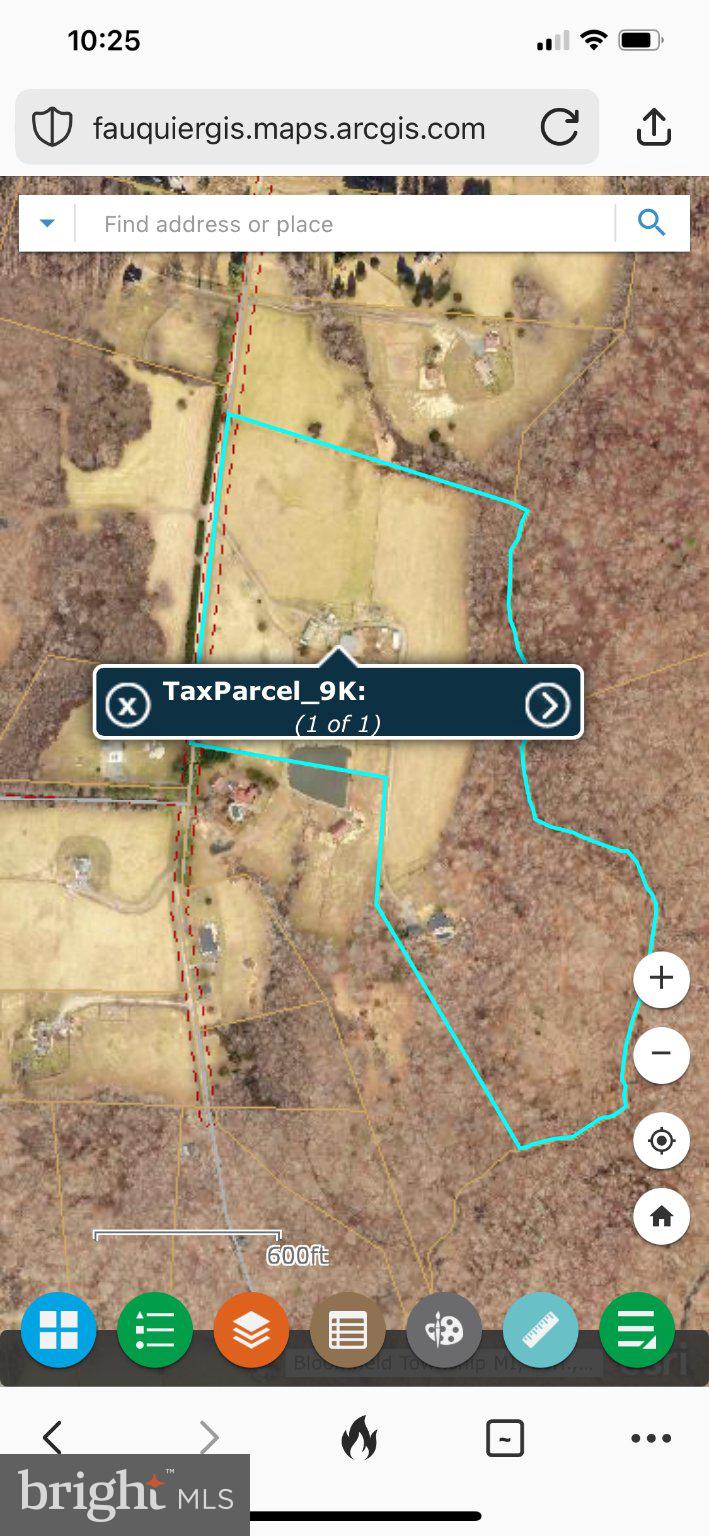 7747 Riverside Farm Road Marshall, VA 20115 - Photo 65 of 69 Property boundary map overview.