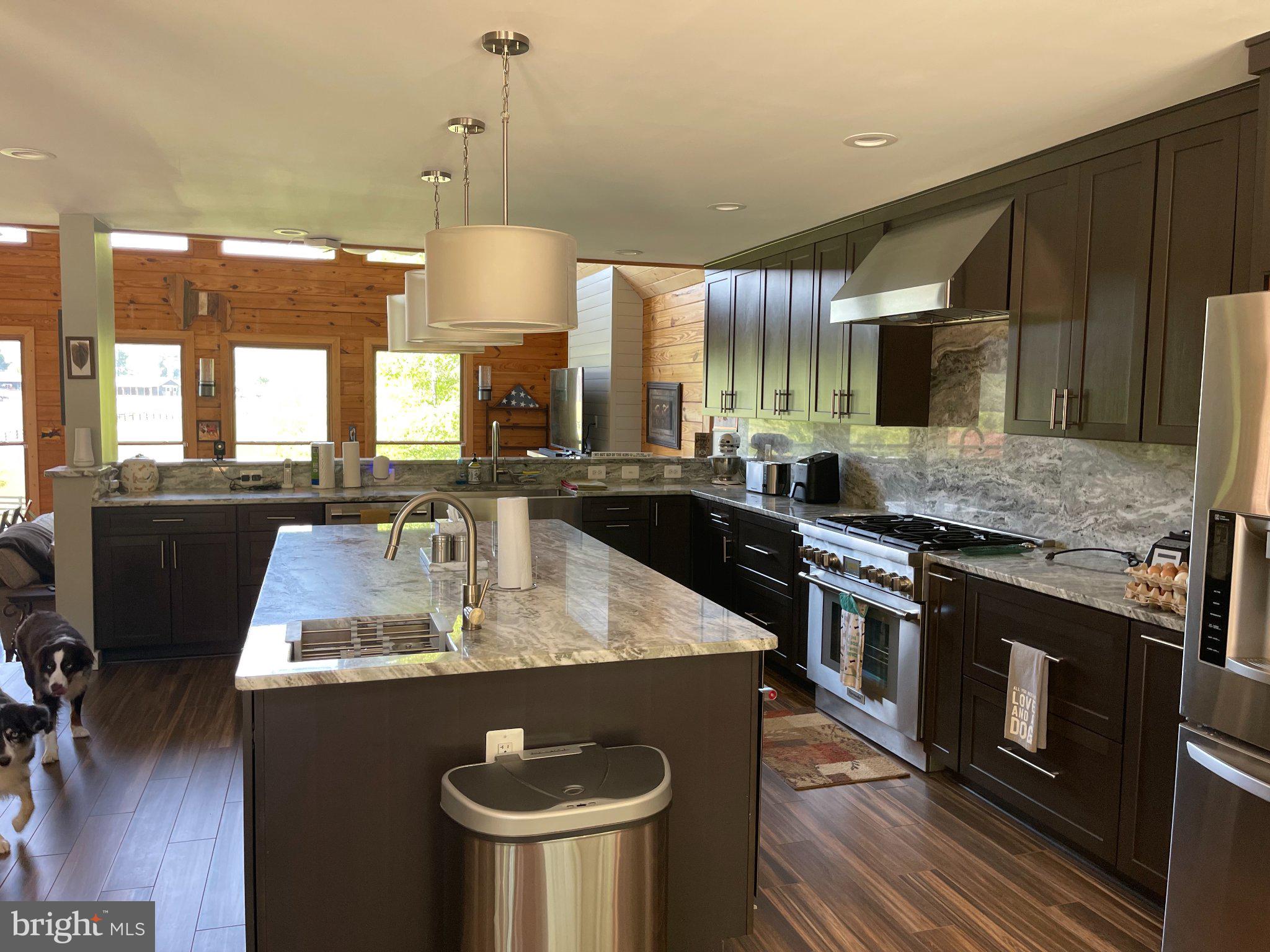 7747 Riverside Farm Road Marshall, VA 20115 - Photo 10 of 69 Modern kitchen with sleek finishes.