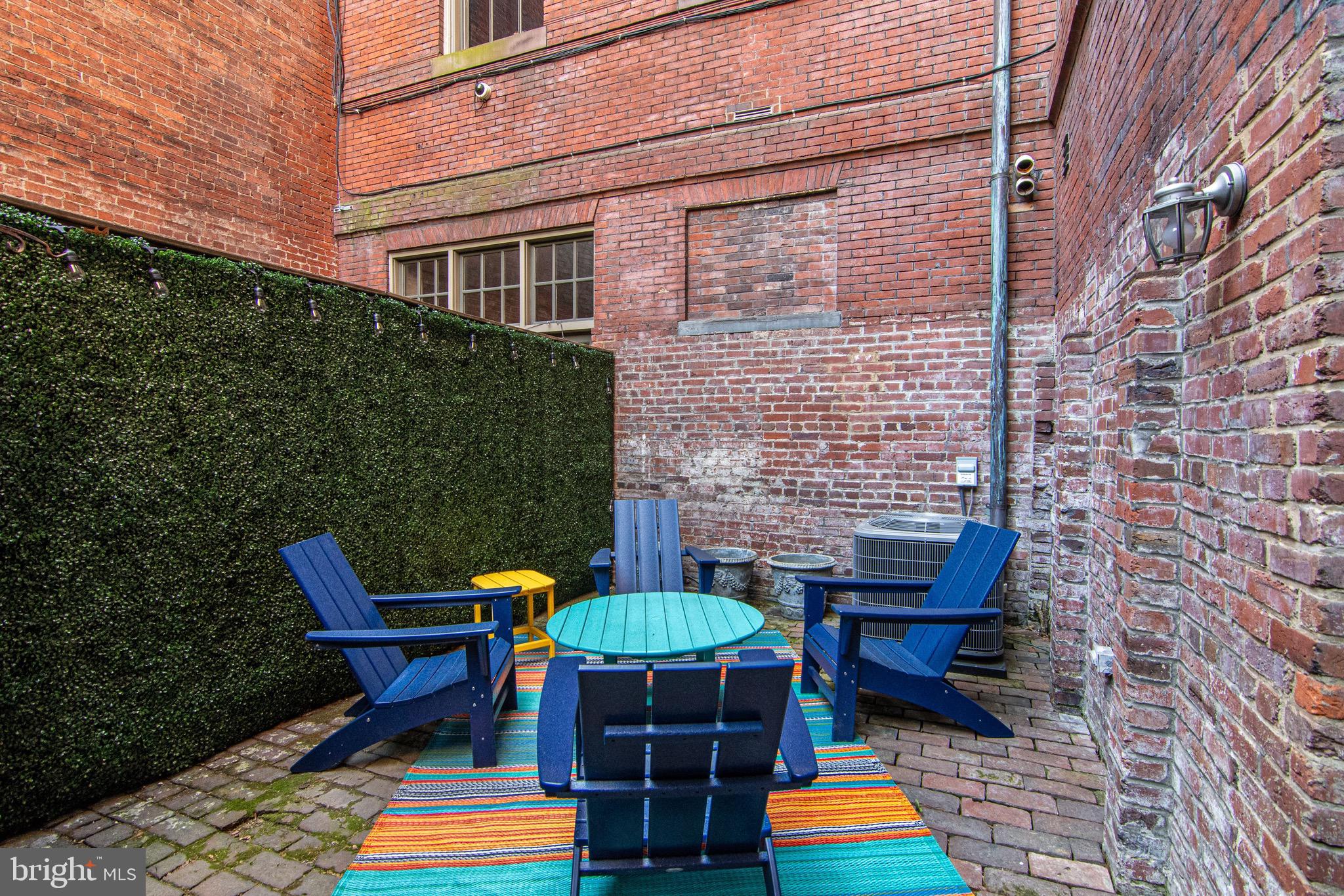 1408 Q Street Northwest, Unit 1 Washington, DC 20009 - Photo 18 of 20 Exclusive Use Courtyard