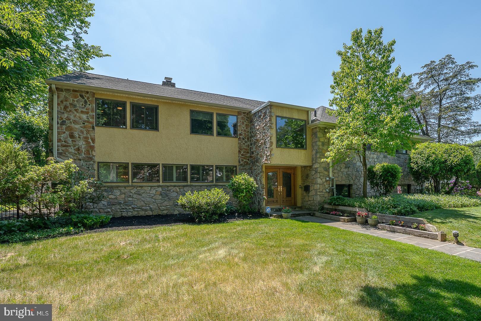1436 Hillside Road Wynnewood, PA 19096 - Photo 2 of 42 A Striking Welcome to Luxury Living