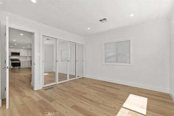a view of empty room