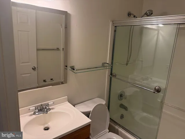 a view of empty room with windows