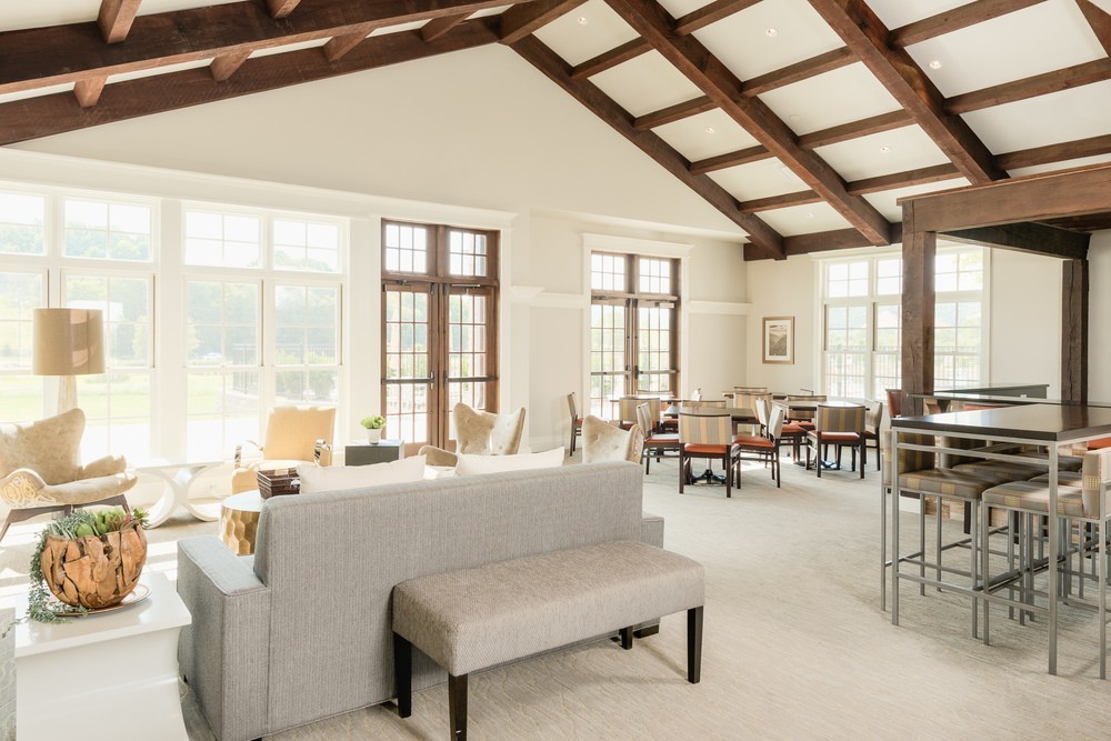 9016 Nestling Ridge College Grove, TN 37046 - Photo 15 of 30 a living room with furniture and floor to ceiling windows
