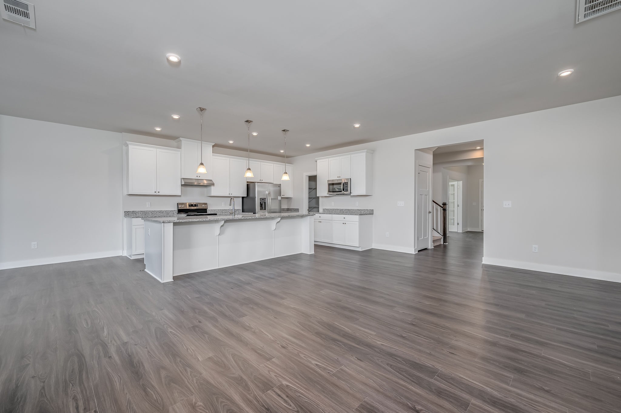 9016 Nestling Ridge College Grove, TN 37046 - Photo 20 of 30 a view of kitchen with wooden floor