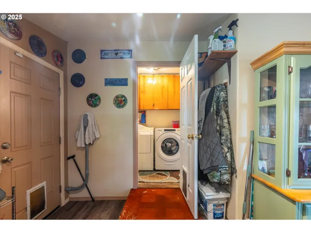 a view of a entryway door of the house