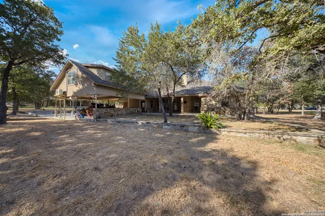 a view of road with trees