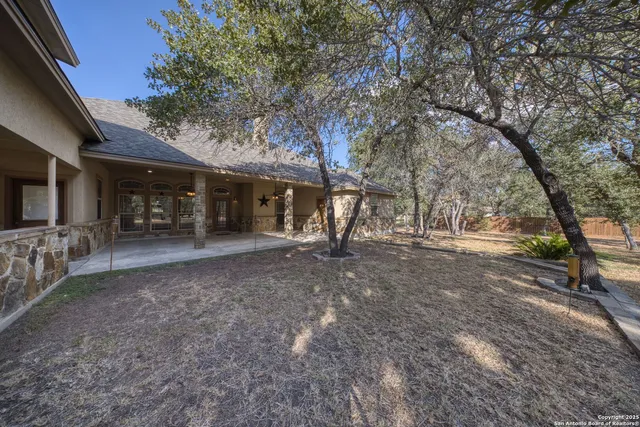 a view of outdoor space with seating area