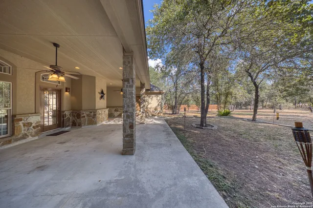 a view of road with trees