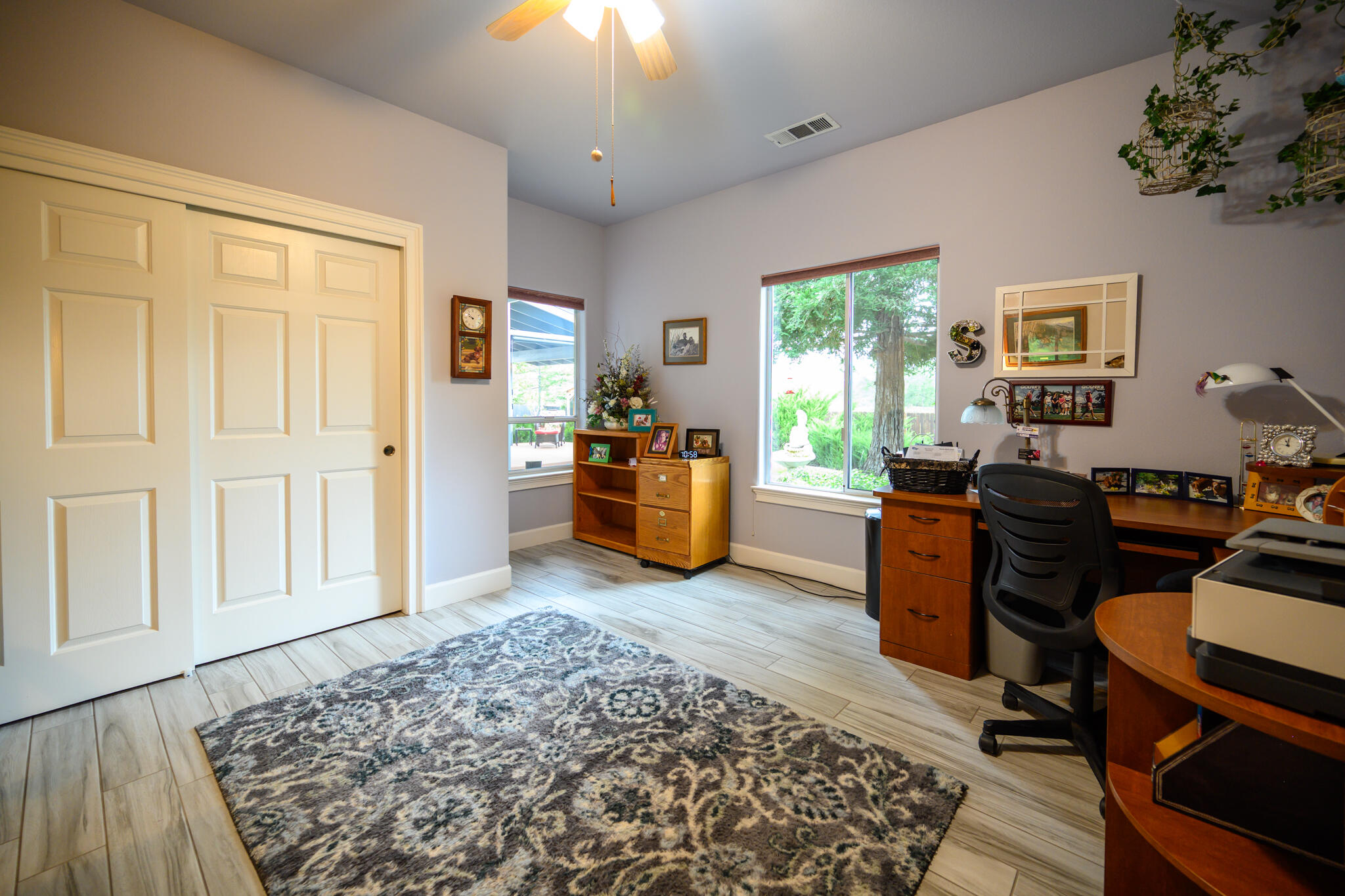 2071 Hope Lane Redding, CA 96003 - Photo 31 of 45 a bedroom with furniture and a window