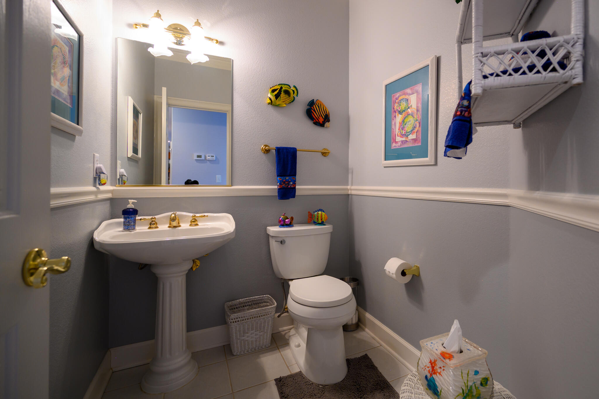 2071 Hope Lane Redding, CA 96003 - Photo 41 of 45 a bathroom with a sink mirror and toilet