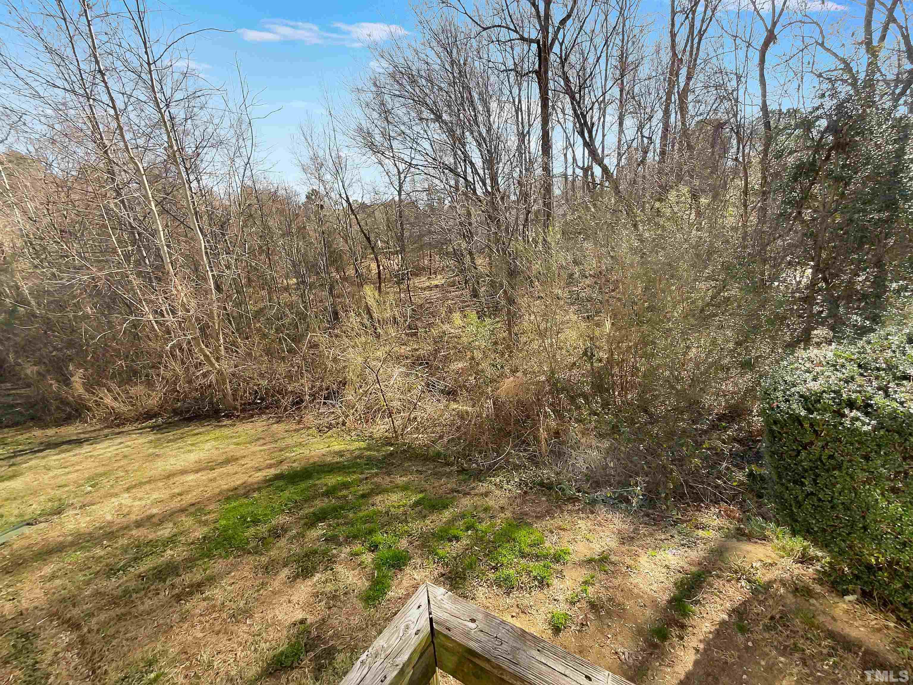 3501 Pinkham Way Raleigh, NC 27616 - Photo 18 of 20 a view of a backyard of the house