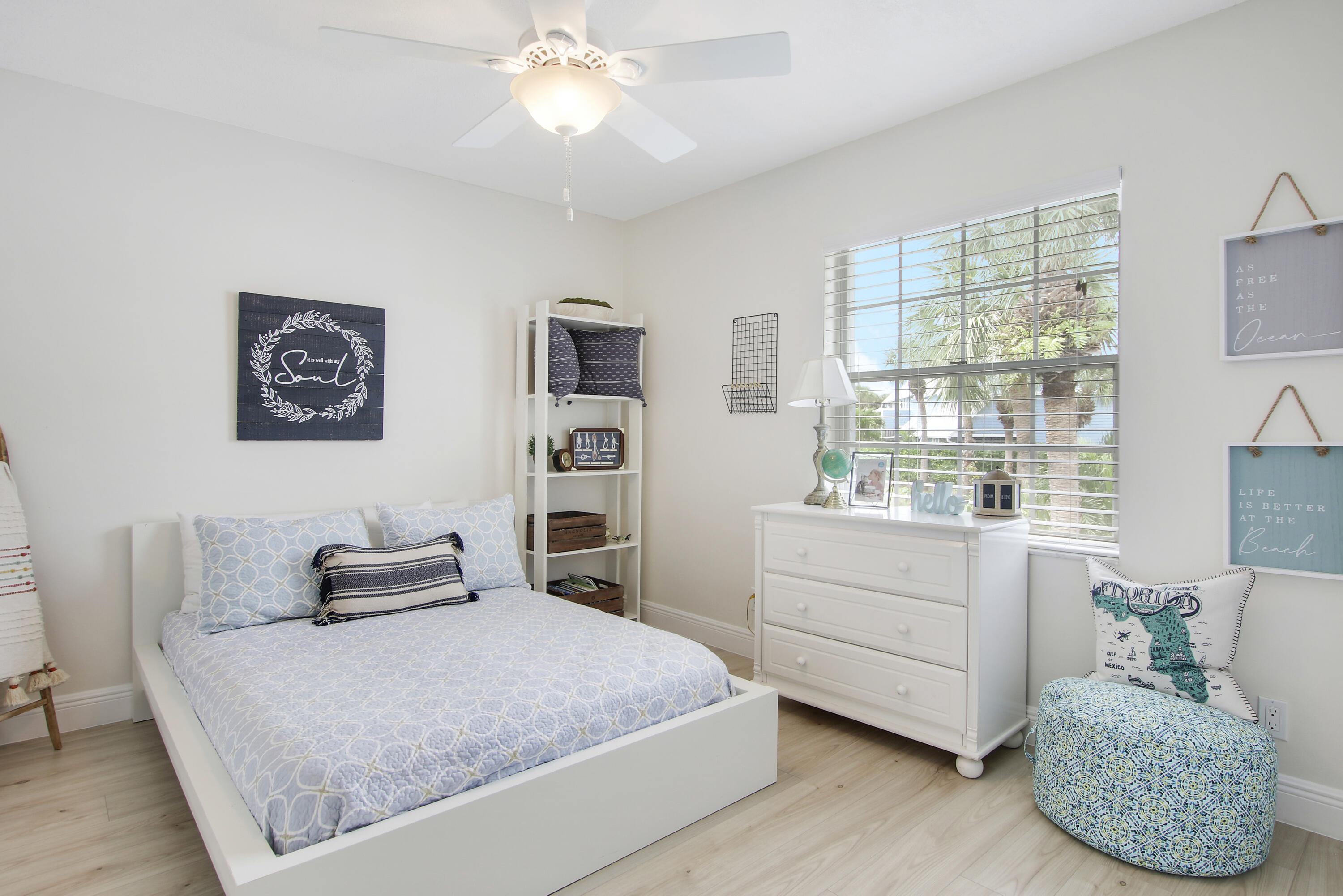 1219 Ocean Dunes Circle Jupiter, FL 33477 - Photo 14 of 23 Third Bedroom with Garden View