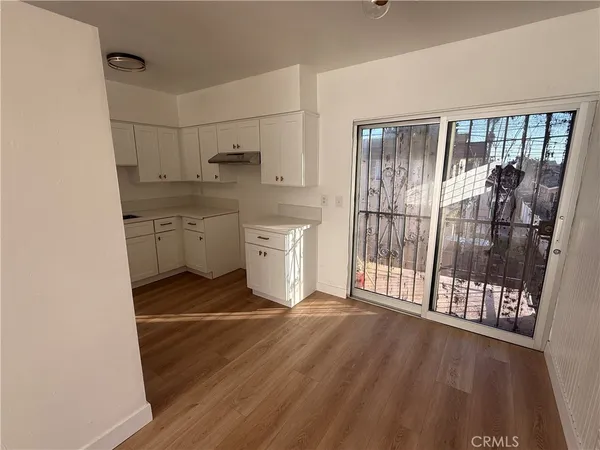 a room with storage and utility