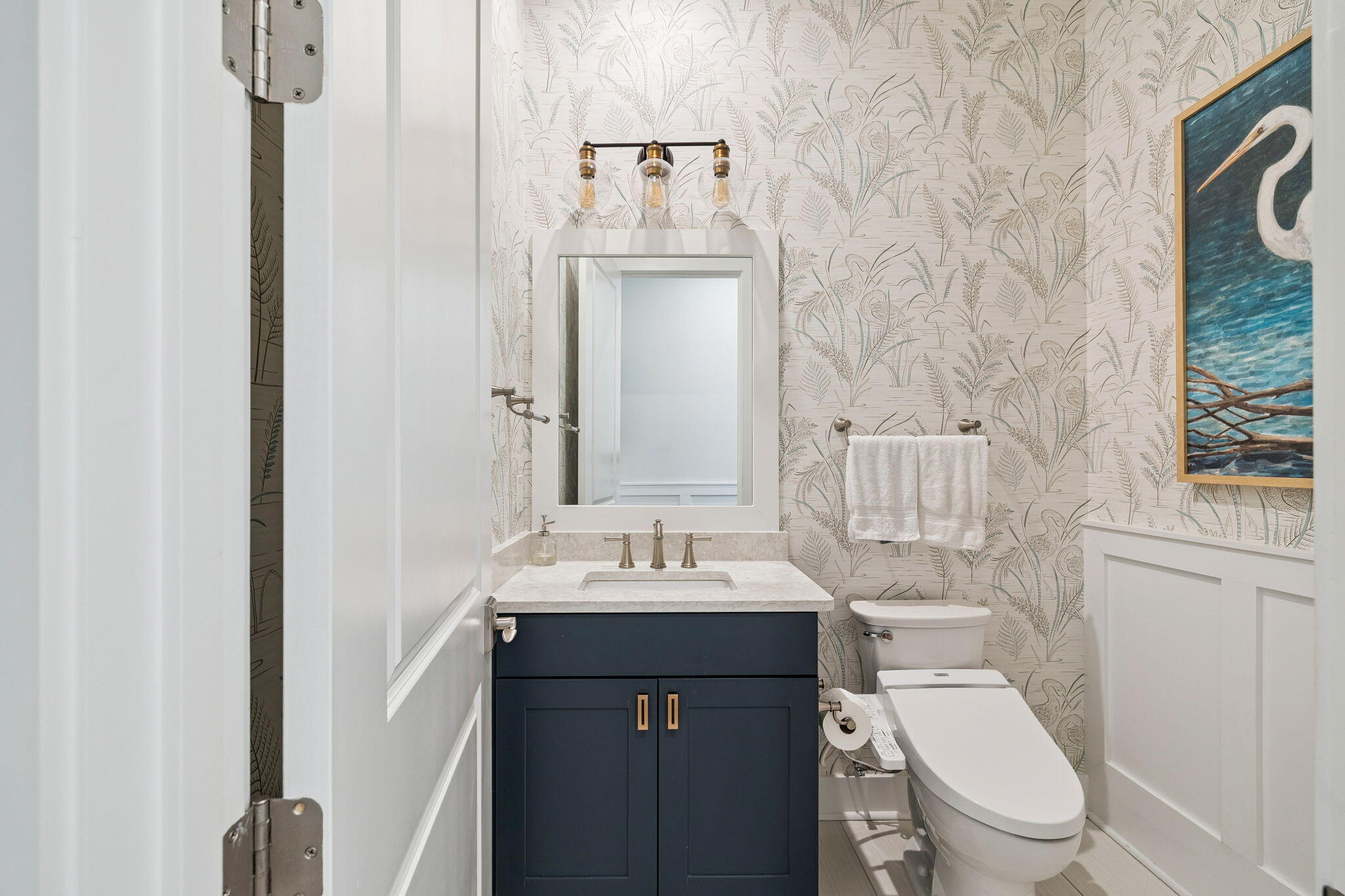 56 River Rise Way Inlet Beach Inlet Beach, FL 32461 - Photo 24 of 69 a bathroom with a sink and a toilet