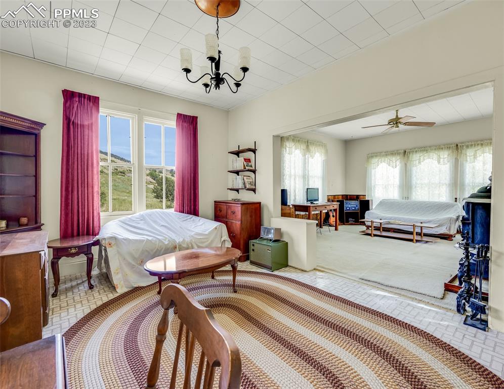 2 County Road 81 Victor, CO 80860 - Photo 15 of 28 a view of a livingroom with furniture window and wooden floor