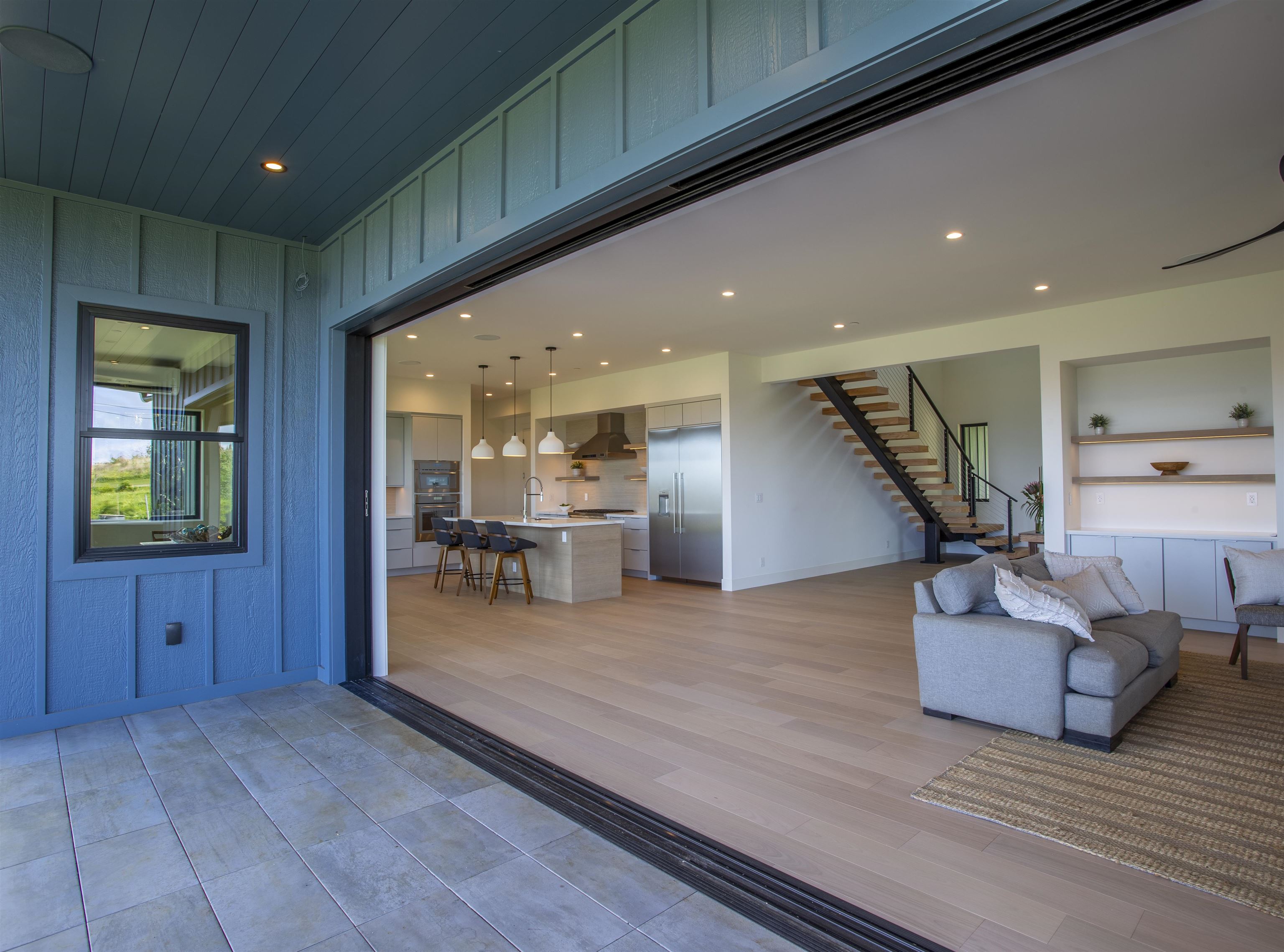 111 Mehana Road, Unit A Haiku, HI 96708 - Photo 19 of 41 a view of entryway and livingroom with furniture