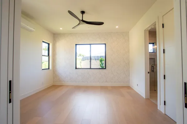 a view of a hallway with interior of the house