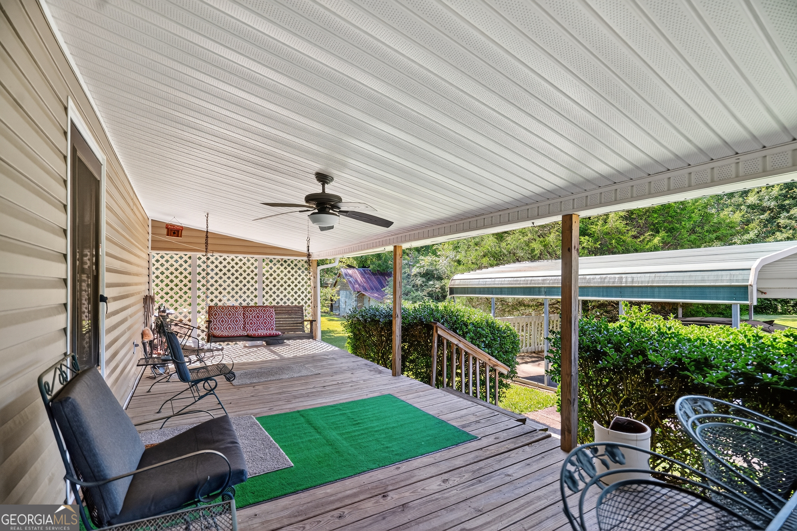 709 Vernon Ferry Road LaGrange, GA 30240 - Photo 18 of 27 a view of a patio on the deck