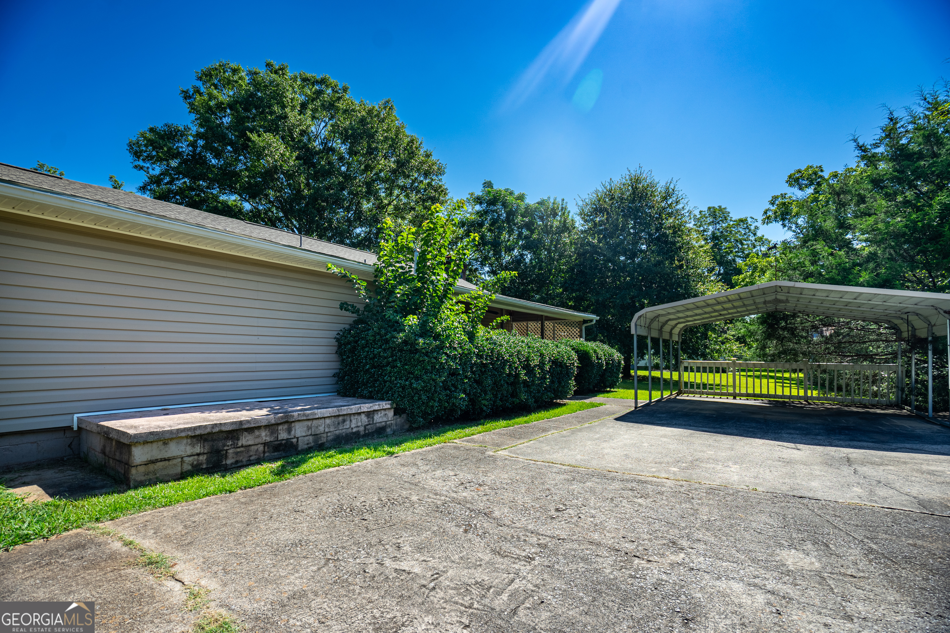 709 Vernon Ferry Road LaGrange, GA 30240 - Photo 20 of 27 a view of swimming pool with sitting area and garden